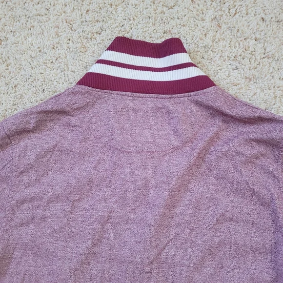 Trademark Brooklyn Cloth Burgundy Varsity Jacket Mens M Retro 90s Streetwear - Picture 14 of 14